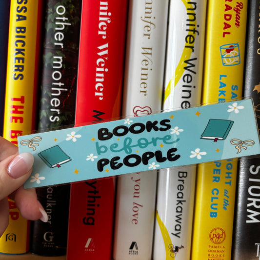 Books Before People Bookmark